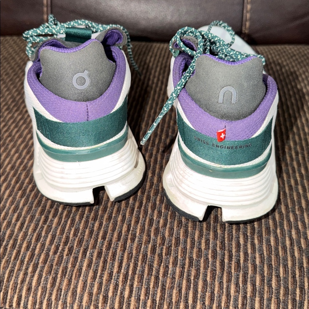 On Cloudnova White Violet Cloudtec Running Shoes - image 4